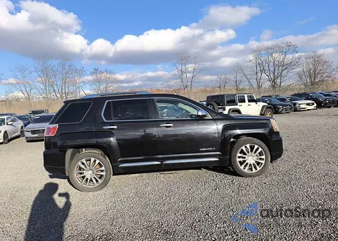 2017 GMC Terrain Denali из США, поврежденный, VIN 2GKFLVE38H6115244